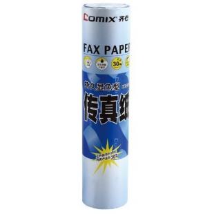 齐心（COMIX）FX-2103 55g热敏传真纸210mm*30码