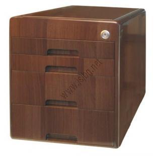汇星木质桌面文件柜HX-3004 四层，带锁，4组/件