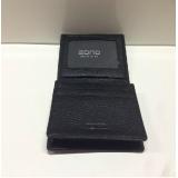 卓能真皮名片盒ZN-0012-黑 1个/盒