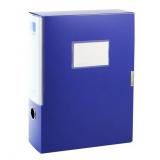 得力5684档案盒7.5cm(蓝)(只)