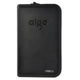 Aigo爱国者 HD806 移动硬盘 500G 2.5寸 USB3.0 高速接口 自带USB3.0线 超强抗震