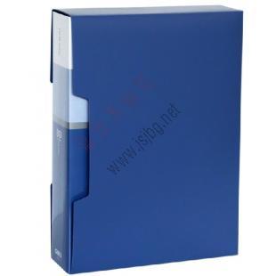 得力5006_80页资料册(蓝)(本)带盒
