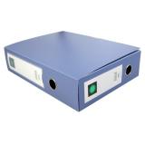 得力5604档案盒7.5cm(蓝)(只)