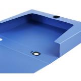 得力5605档案盒3.5cm(蓝)(只)
