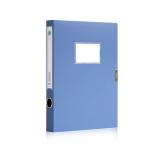 得力5622档案盒3.5cm(蓝)(只)